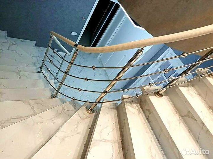 Перила для лестниц из нержавеющей стали