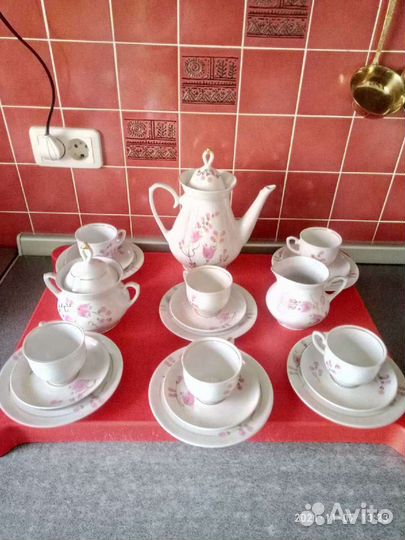 Кофейный сервиз СССР Беларусия