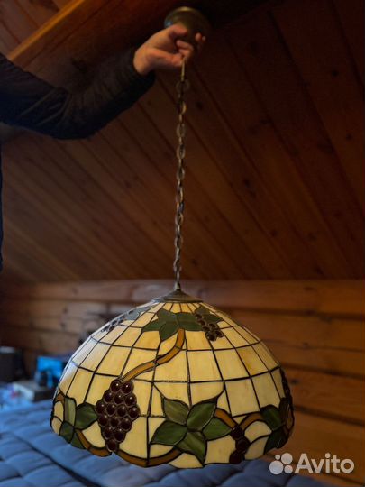 Люстра витражная эксклюзив