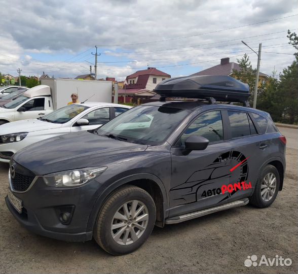 Автобокс Кайман Mazda CX5 черный матовый