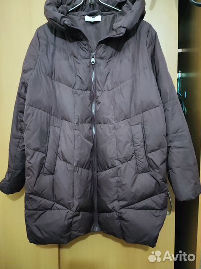 Пуховик женский 46 48 размер бу
