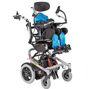 Детская инвалидная коляска с электроприводом