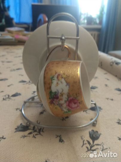 Чашка кофейная фарфор