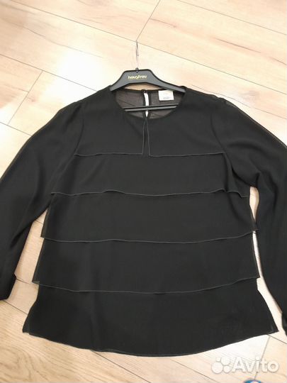 Блуза чёрная 46-48 размер новая