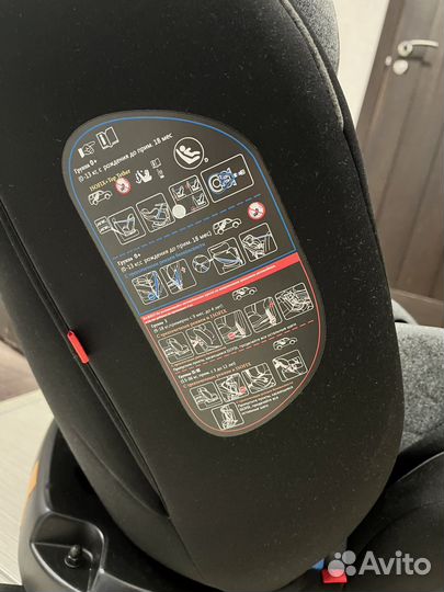 Детское автокресло 9 до 36 кг capella