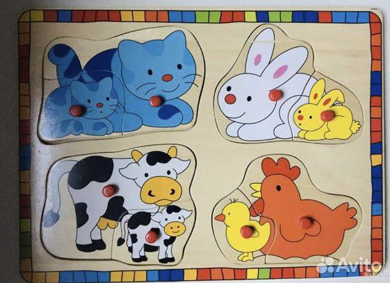 Игрушки развивающие деревянные