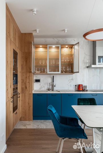 Угловая кухня на заказ. Фабрика