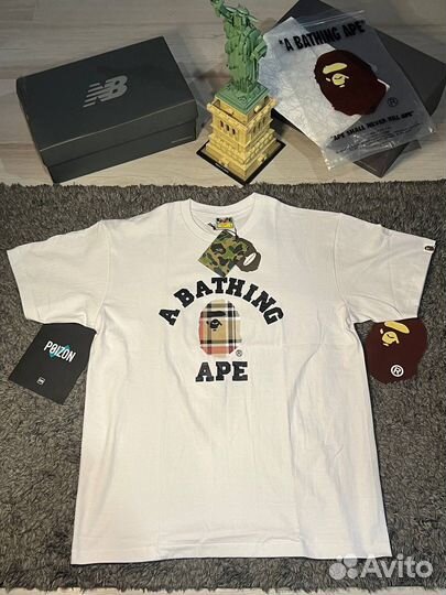 Футболка Bape x Burberry