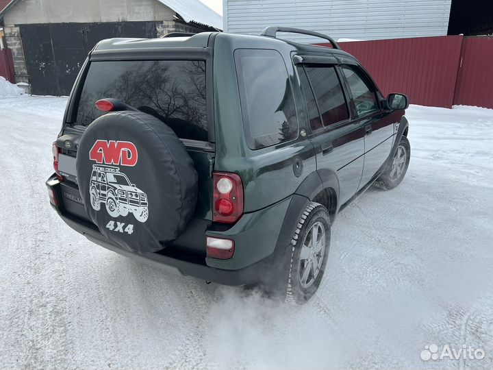 Land Rover Freelander 2.5 AT, 2003, битый, 143 000 км