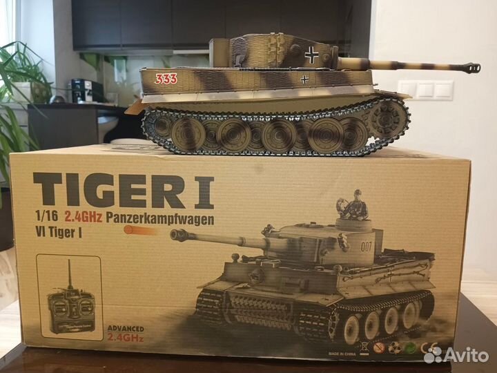 Радиоуправляемый танк Taigen Tiger 1 поздний 1:16