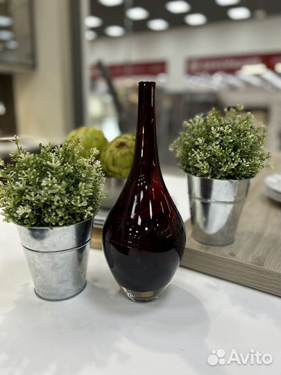 Ваза декоративная стекло Salong IKEA