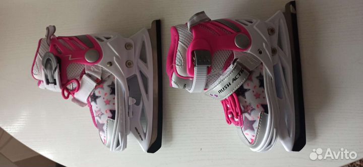 Коньки раздвижные для девочки,р. 27-30