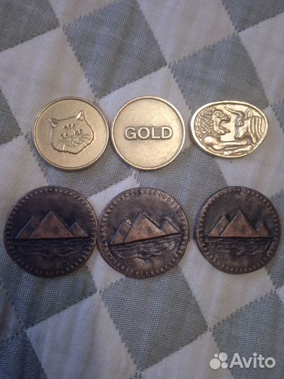 Монеты магнеты из магнита