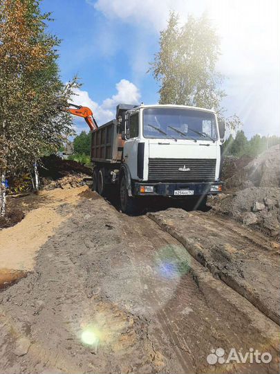 Доставка Грунт плодородный Песок карьерный Отсев