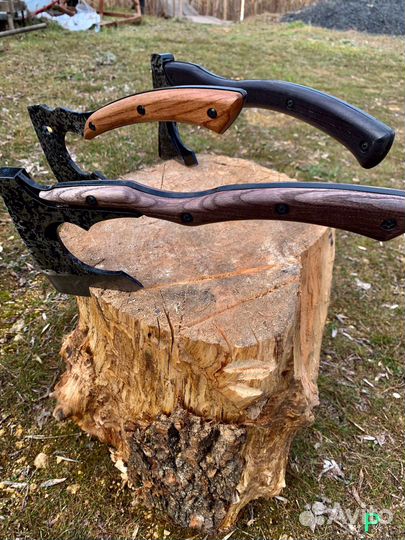 Топоры мощные кованные сталь Х-45