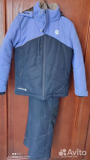 Детский зимний костюм на мальчика 122 - 128 см