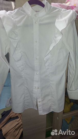 Рубашка белая для девочки