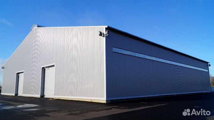 Каркас ангара Быстровозводимый ангар Ферма