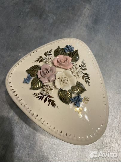 Шкатулка кисловодский фарфор