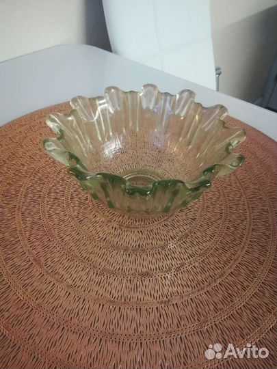 Салатницы,конфетницы из цветного стекла СССР