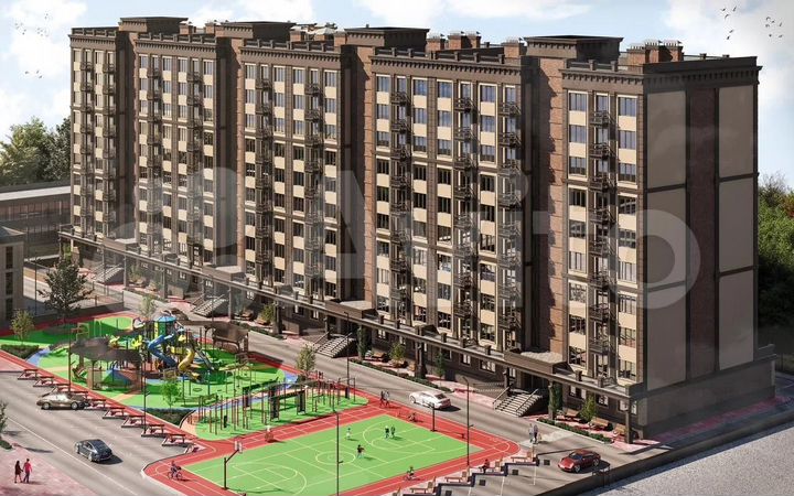 1-к. квартира, 50 м², 1/11 эт.