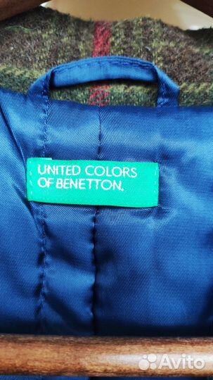 Пальто мужское United Colors of Benetton