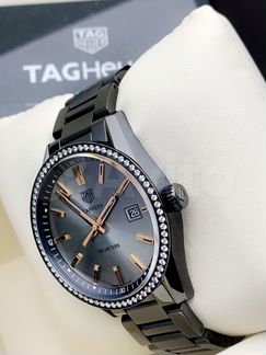 TAG Heuer Carrera Lady black Diamonds 39 mm