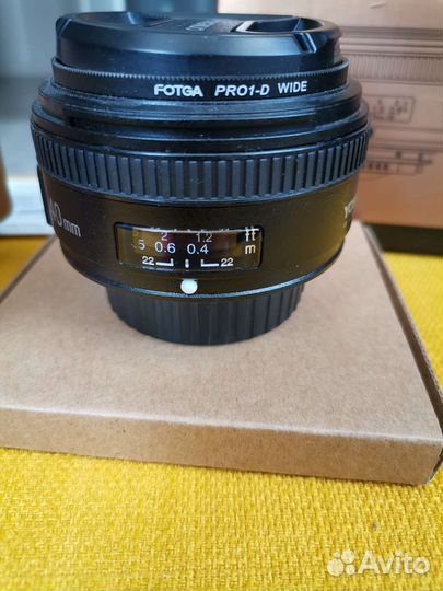 Объектив yn40mm f2.8 новый
