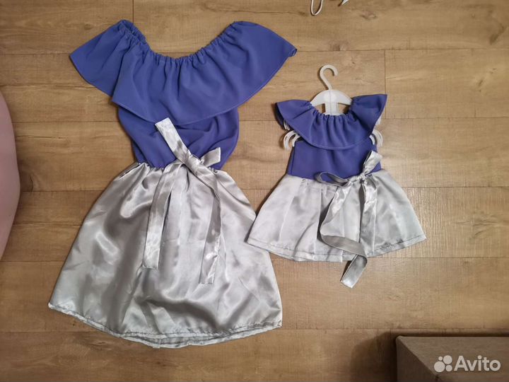 Платья family look