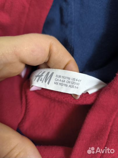 Толстовка для мальчика hm размер 110/116