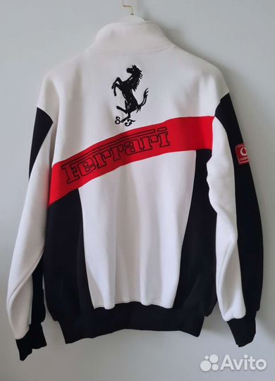 Толстовка бомбер оверсайз 46 48 Ferrari