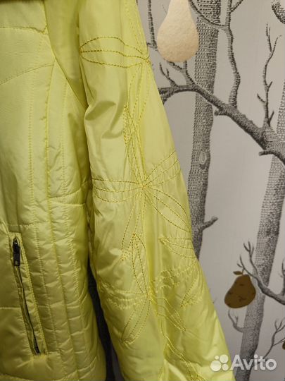 Новая желтая куртка Emozioni 42 S