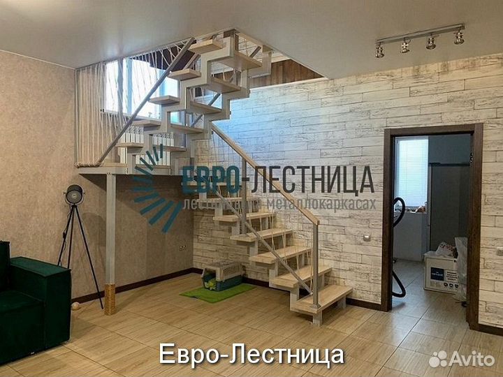 Шикарная лестница от производителя в дом