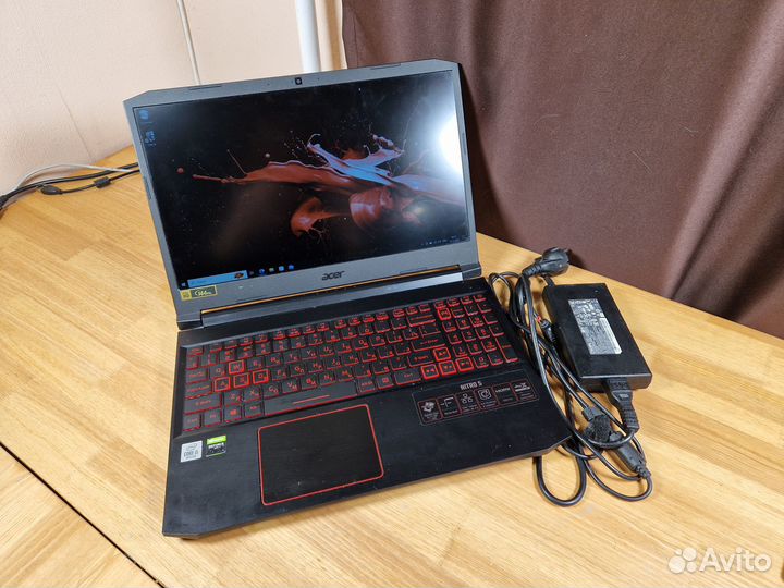 Игровой ноутбук Acer Nitro 5 10300H/512/16/RTX2060