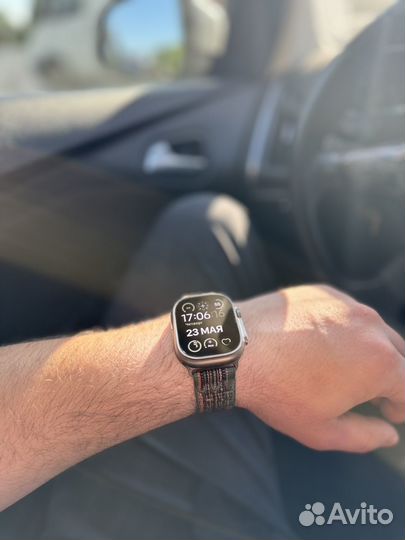 Apple watch ultra 49mm titanium