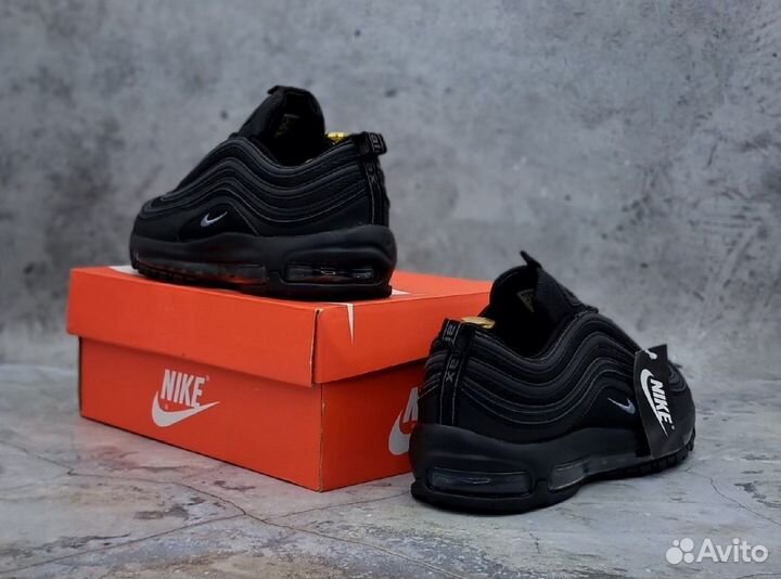 Кроссовки nike air max 97 черные