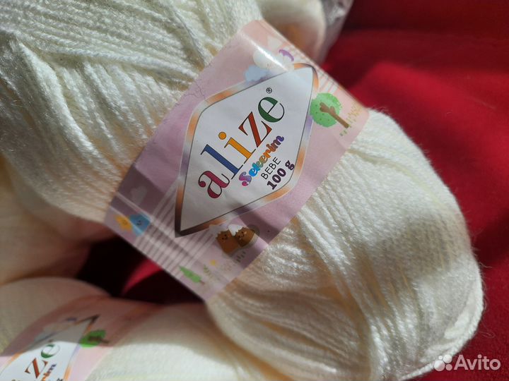 Пряжа для вязания Alize Sekerim Bebe, 12 мотков
