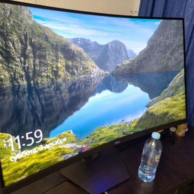 Premium Монитор 32" 2k Dell 3222 DGM. Новый