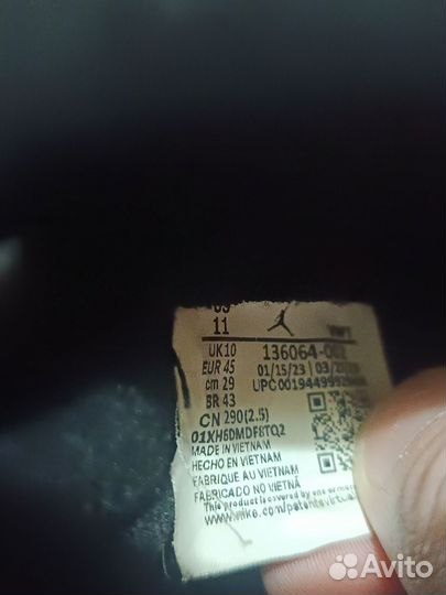 Jordan 3 Black cat оригинал