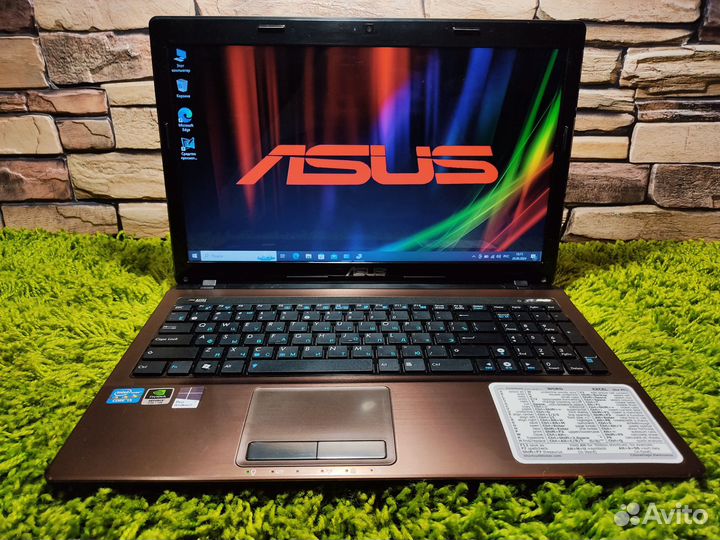 Мощный Asus Core i5-2450 8Gb 256Gb SSD GeForce