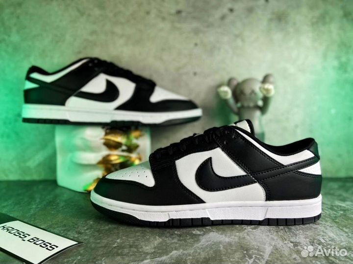 Кроссовки Nike Dunk Low Black White