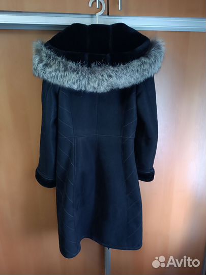 Дубленка натуральная женская 42 44
