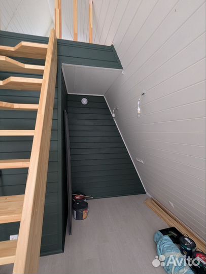 Покраска деревяных домов