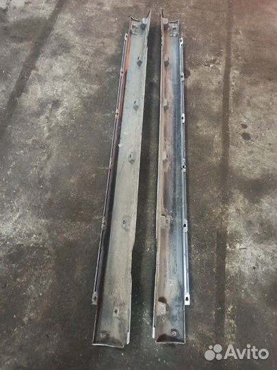 Накладка на порог Opel Vectra C хетчбэк 5-ти дв