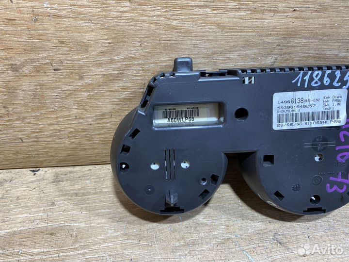 Панель приборов Peugeot 807 дизель 1121073