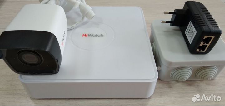 Видеонаблюдение IP HiWatch Комплект