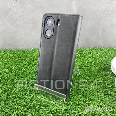 Чехол книжка Xiaomi Redmi 13C / Poco C65 с кошельк