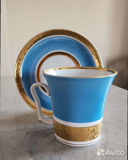 Чайный пары и бокал лфз