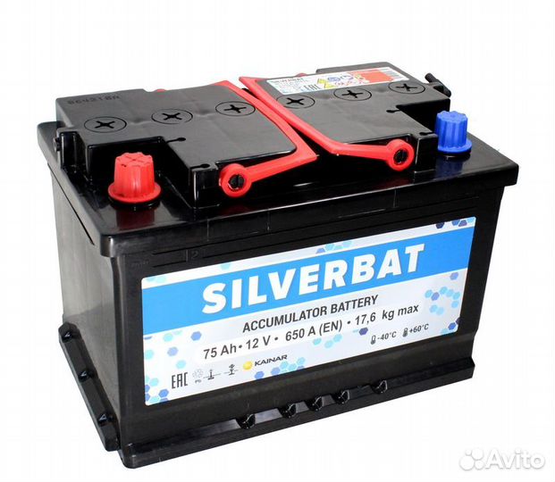 Аккумулятор автомобильный Silver Bat