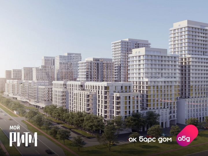 2-к. квартира, 72,1 м², 8/25 эт.